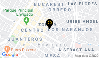 Mapa de Maderas Calidad en Envigado