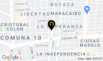 Mapa de Maderas Colón en Cali