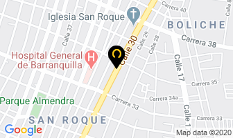 Mapa de Maderas Del Caqueta en Barranquilla