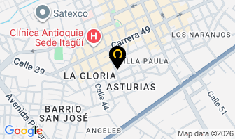 Mapa de Maderas Del Pacifico en Itaguí