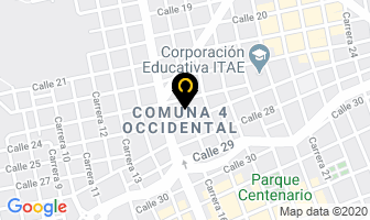 Mapa de Maderas Dusan en Bucaramanga