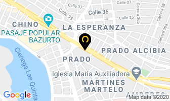 Mapa de Maderas El Cedro en Cartagena