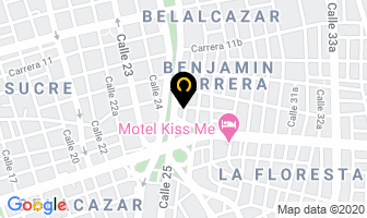 Mapa de Maderas El Chanul en Cali