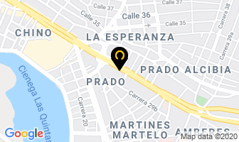 Mapa de Maderas Express en Cartagena