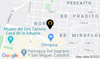 Mapa de Maderas Gustavo Trujillo en Santa Marta