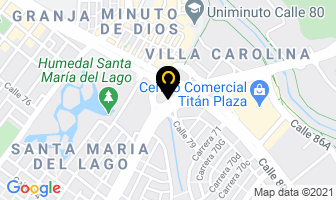 Mapa de Maderas Inmunizadas Ltda. en Bogotá D.C