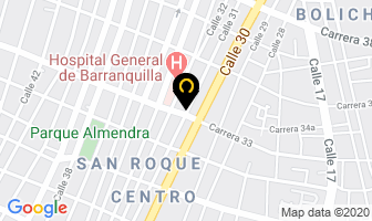 Mapa de Maderas La Prosperidad en Barranquilla