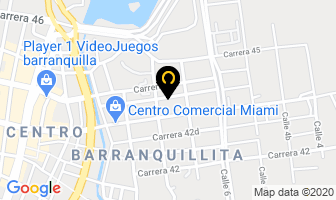 Mapa de Maderas Nacionales Ltda. en Barranquilla