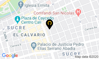 Mapa de Maderas San Marino en Cali
