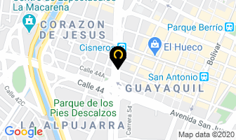 Mapa de Maderas Santa Lucía en Medellín