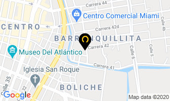 Mapa de Maderas Santeo Ltda. en Barranquilla