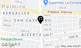 Mapa de Maderas Y Enchapes en Palmira