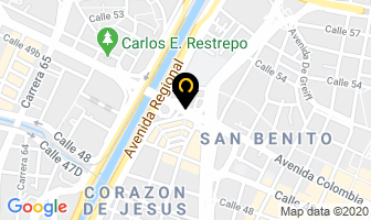 Mapa de Maderas Y Estibas Ltda. en Medellín