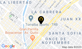Mapa de Maderas Y Molduras Marín en Bogotá D.C
