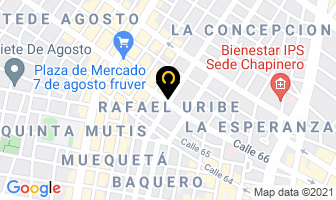 Mapa de Maderas Y Monturas en Bogotá D.C