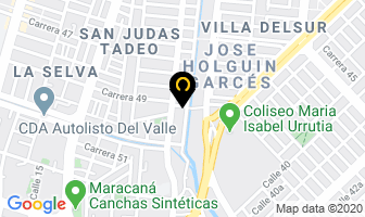 Mapa de Maderas Y Ripiadora Arroyo en Cali