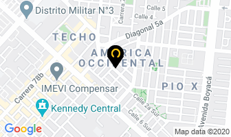 Mapa de Maderco Closets Y Cocinas en Bogotá D.C