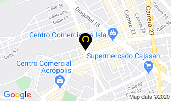 Mapa de Madersol en Bucaramanga