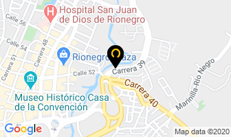Mapa de Madeteka en Rionegro