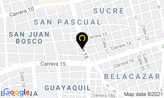 Mapa de Madinox-fabricante en Cali