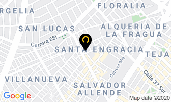 Mapa de Madiplast Ltda en Bogotá D.C