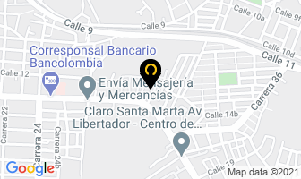 Mapa de Maestre Urieles Ruby Elena en Santa Marta