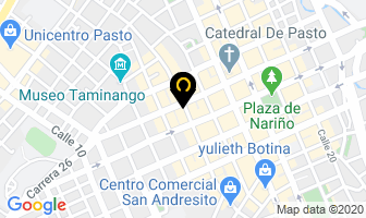 Mapa de Mafego Comercializadora en Pasto