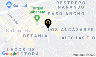 Mapa de Mafer Litoplast en Sabaneta