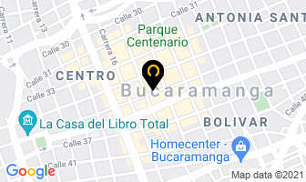 Mapa de Maga Accesorios en Bucaramanga