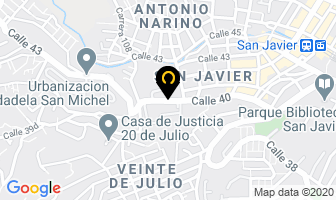 Mapa de Maganderson en Medellín