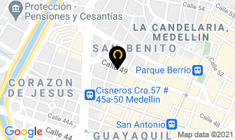 Mapa de Magia Sport en Medellín