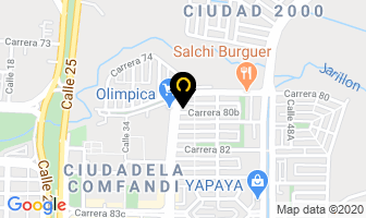 Mapa de Magic Beauty Salon & Spa en Cali