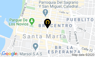 Mapa de Magifoto en Santa Marta