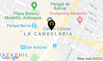 Mapa de Mago Dalvini en Medellín