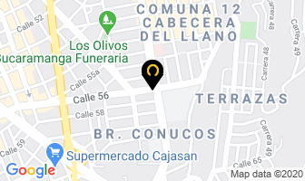 Mapa de Maguras en Bucaramanga