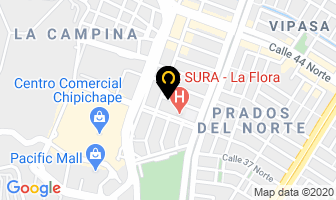 Mapa de Mahanaim Publicidad en Cali