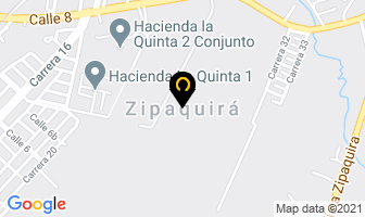 Mapa de Mahec en Zipaquirá