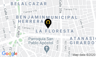 Mapa de Mahos Ltda. en Cali