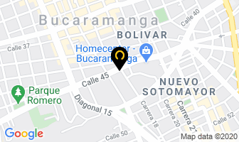 Mapa de Majalú en Bucaramanga