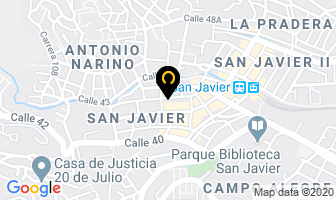 Mapa de Makilart en Medellín