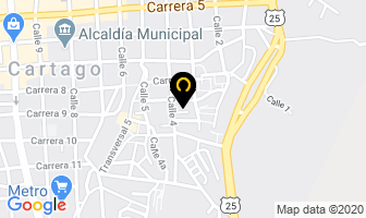 Mapa de Makro Motors en Cartago