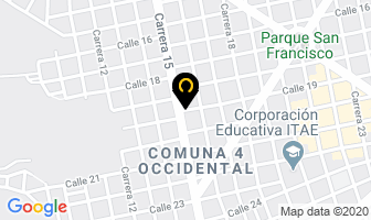 Mapa de Makro Repuestos en Bucaramanga