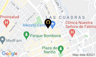 Mapa de Makroservicios Express Plotter - Mensajeria en Pasto
