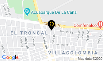 Mapa de Maletines Y Publicidad en Cali