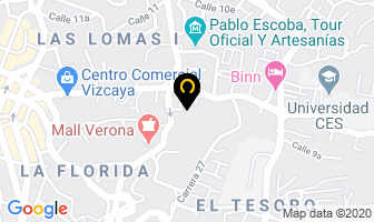 Mapa de Malla Hogar en Medellín