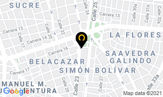 Mapa de Mallama José Alfredo en Cali