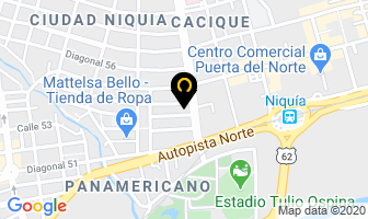 Mapa de Mallas Del Norte en Medellín