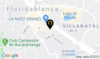 Mapa de Mamá Miyo en Floridablanca