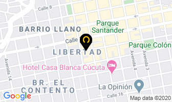 Mapa de M&f Marroquineria en Cúcuta