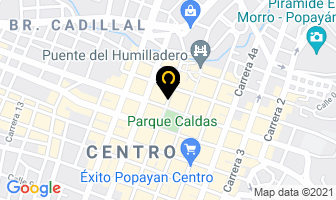 Mapa de M&m Seguros en Popayán